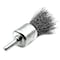 Superior Steel 1" End Brush 1/4" Shank - Crimped Wire 4500 RPM S1848 - alternate 5